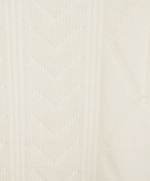 ABAHOUSE / アバハウス ニット・セーター | Pure Merino ハイゲージ タートルネックニット / ケーブルニット | 詳細1