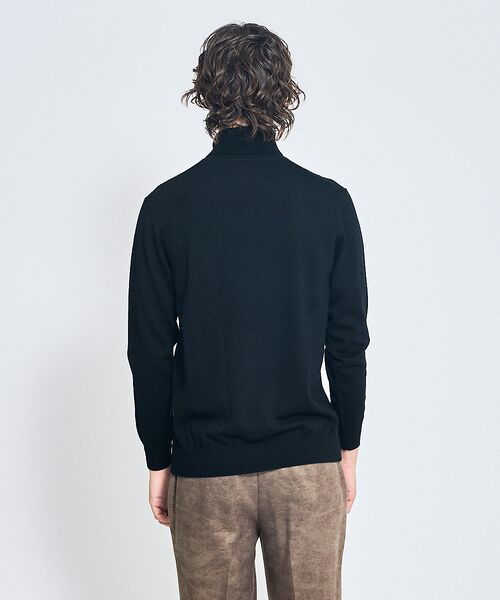 ABAHOUSE / アバハウス ニット・セーター | Pure Merino ハイゲージ タートルネックニット / ケーブルニット | 詳細12