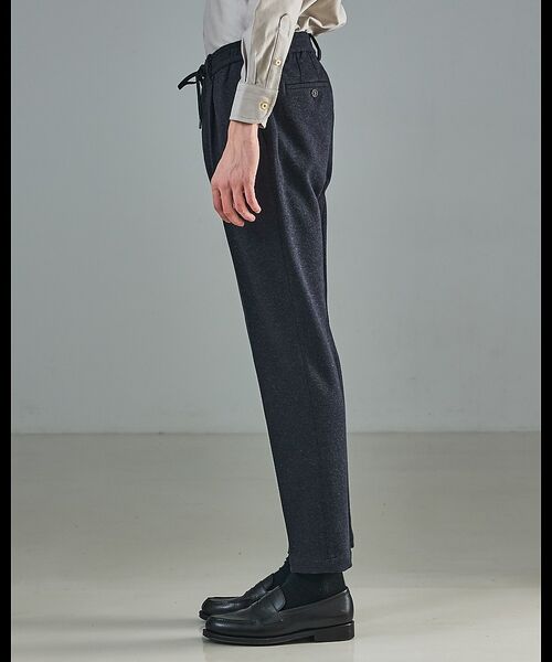 ABAHOUSE / アバハウス パンツ | 【セットアップ対応】WOOL×COTTON ムリネ ジャージ ー イージースラッ | 詳細1