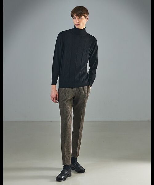 ABAHOUSE / アバハウス パンツ | 【セットアップ対応】WOOL×COTTON ムリネ ジャージ ー イージースラッ | 詳細17