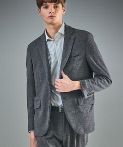 【セットアップ対応】WOOL×COTTON ムリネ ジャージー ジャケット /