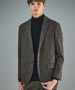 ABAHOUSE / アバハウス テーラードジャケット | 【セットアップ対応】WOOL×COTTON ムリネ ジャージー ジャケット /