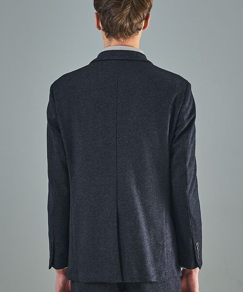 ABAHOUSE / アバハウス テーラードジャケット | 【セットアップ対応】WOOL×COTTON ムリネ ジャージー ジャケット / | 詳細2