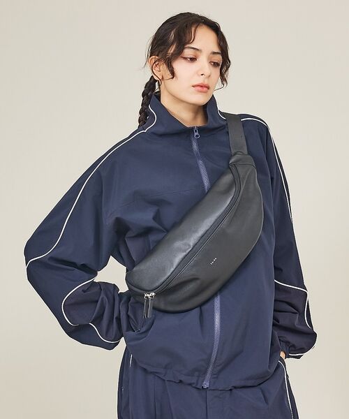 ABAHOUSE / アバハウス ショルダーバッグ | 【YArKA/ヤーカ】big size body bag / 横長ウエストポーチ | 詳細1