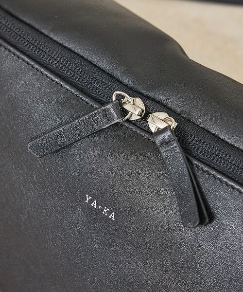 ABAHOUSE / アバハウス ショルダーバッグ | 【YArKA/ヤーカ】big size body bag / 横長ウエストポーチ | 詳細6
