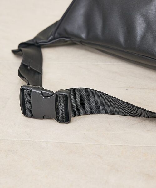 ABAHOUSE / アバハウス ショルダーバッグ | 【YArKA/ヤーカ】big size body bag / 横長ウエストポーチ | 詳細7