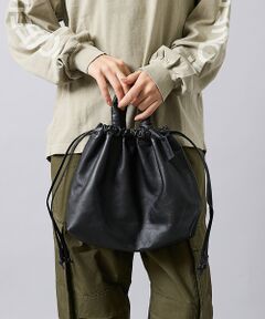 【ARUTEMIKA /アルテミカ】ナカワタハンドルキンチャクバッグ ARM-3