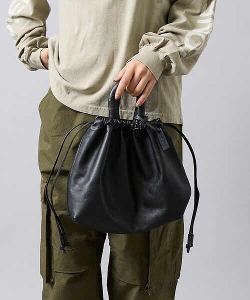 ABAHOUSE / アバハウス ショルダーバッグ | 【ARUTEMIKA /アルテミカ】ナカワタハンドルキンチャクバッグ ARM-3 | 詳細2