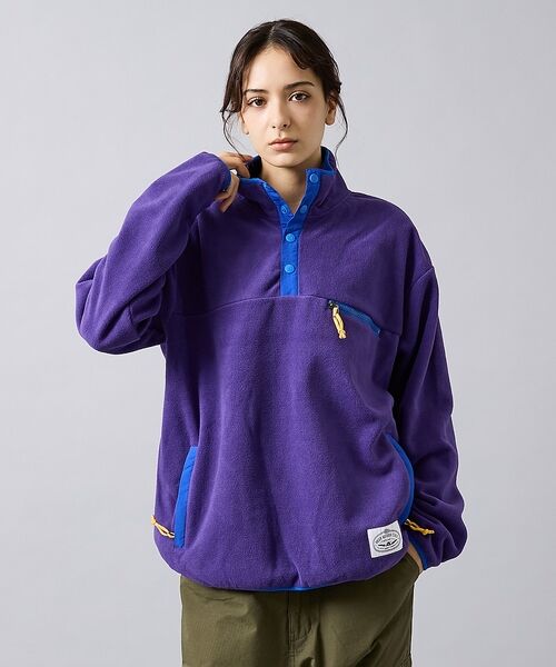 ABAHOUSE / アバハウス スウェット | 【POLER/ポーラー】SNAP LIGHT FLEECE/アノラック/防寒/ユ | 詳細17