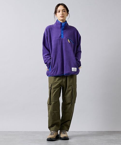 ABAHOUSE / アバハウス スウェット | 【POLER/ポーラー】SNAP LIGHT FLEECE/アノラック/防寒/ユ | 詳細18