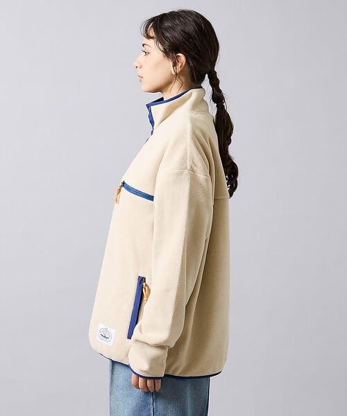 ABAHOUSE / アバハウス スウェット | 【POLER/ポーラー】SNAP LIGHT FLEECE/アノラック/防寒/ユ | 詳細3
