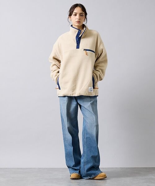 ABAHOUSE / アバハウス スウェット | 【POLER/ポーラー】SNAP LIGHT FLEECE/アノラック/防寒/ユ | 詳細5