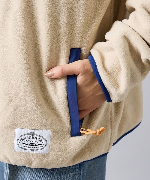 ABAHOUSE / アバハウス スウェット | 【POLER/ポーラー】SNAP LIGHT FLEECE/アノラック/防寒/ユ | 詳細9