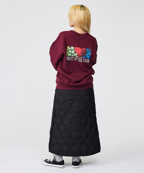 ABAHOUSE / アバハウス スウェット | 【FRUIT OF THE LOOM】PRINT SWEAT2/ロゴ/ユニセック | 詳細2