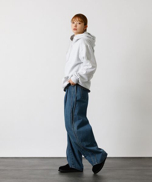 ABAHOUSE / アバハウス パーカー | 【FRUIT OF THE LOOM】PRINT HOODIE3/ユニセックス【 | 詳細4