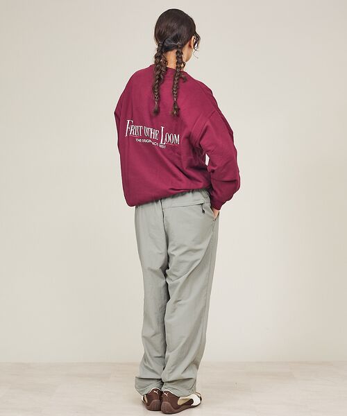 ABAHOUSE / アバハウス スウェット | 【FRUIT OF THE LOOM】PRINT SWEAT4/ロゴプリント/ユ | 詳細2