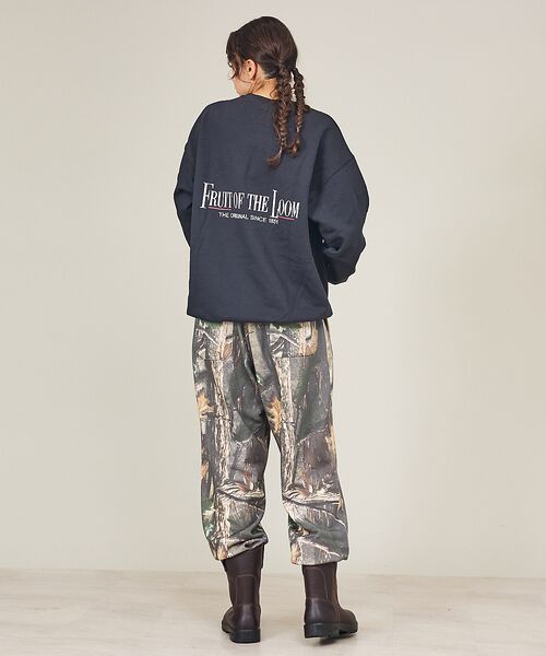ABAHOUSE / アバハウス スウェット | 【FRUIT OF THE LOOM】PRINT SWEAT4/ロゴプリント/ユ | 詳細8