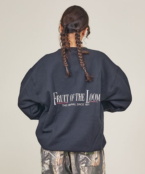 ABAHOUSE / アバハウス スウェット | 【FRUIT OF THE LOOM】PRINT SWEAT4/ロゴプリント/ユ | 詳細9