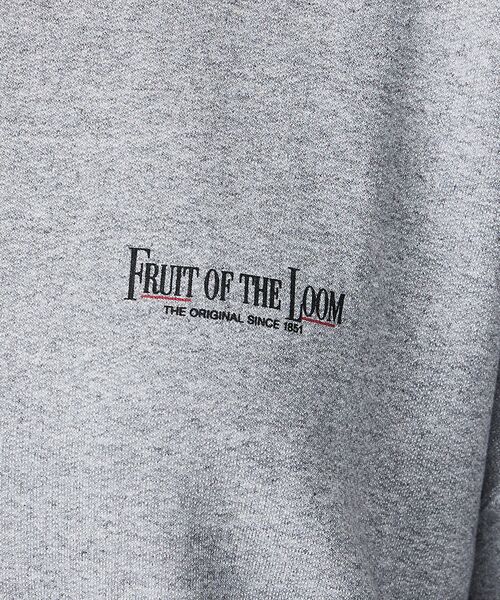 ABAHOUSE / アバハウス スウェット | 【FRUIT OF THE LOOM】PRINT SWEAT4/ロゴプリント/ユ | 詳細20