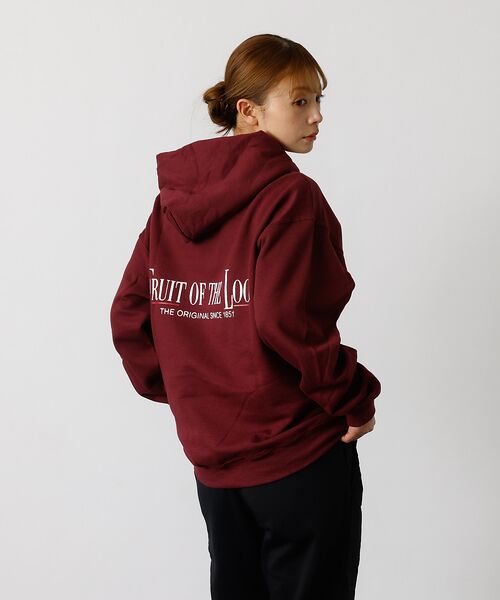 ABAHOUSE / アバハウス パーカー | 【FRUIT OF THE LOOM】PRINT HOODIE4/ロゴプリント/ | 詳細2