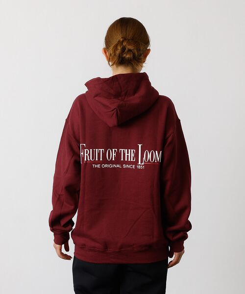 ABAHOUSE / アバハウス パーカー | 【FRUIT OF THE LOOM】PRINT HOODIE4/ロゴプリント/ | 詳細4
