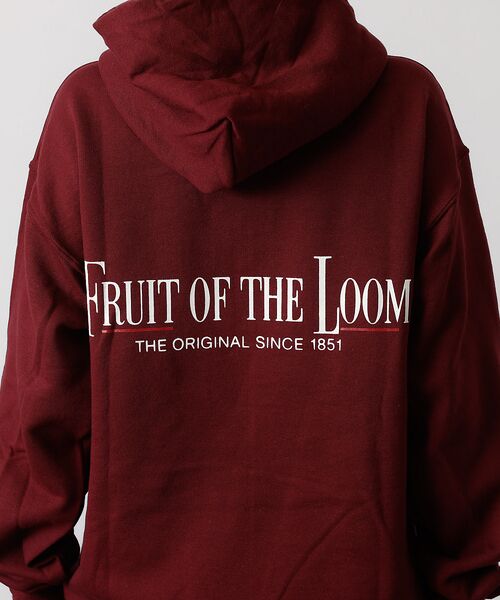 ABAHOUSE / アバハウス パーカー | 【FRUIT OF THE LOOM】PRINT HOODIE4/ロゴプリント/ | 詳細5