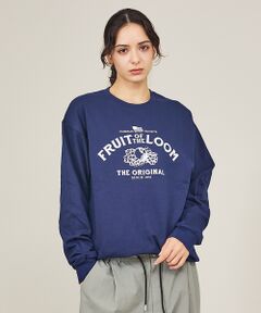 ABAHOUSE / アバハウス スウェット | 【FRUIT OF THE LOOM】PRINT SWEAT5/プリントロゴ/ユ