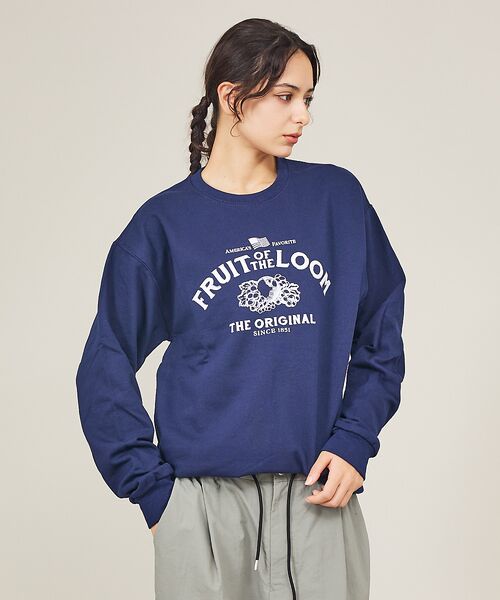 ABAHOUSE / アバハウス スウェット | 【FRUIT OF THE LOOM】PRINT SWEAT5/プリントロゴ/ユ | 詳細1