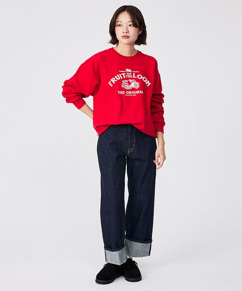 ABAHOUSE / アバハウス スウェット | 【FRUIT OF THE LOOM】PRINT SWEAT5/プリントロゴ/ユ | 詳細5