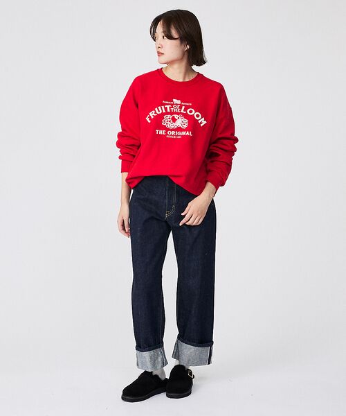 ABAHOUSE / アバハウス スウェット | 【FRUIT OF THE LOOM】PRINT SWEAT5/プリントロゴ/ユ | 詳細6