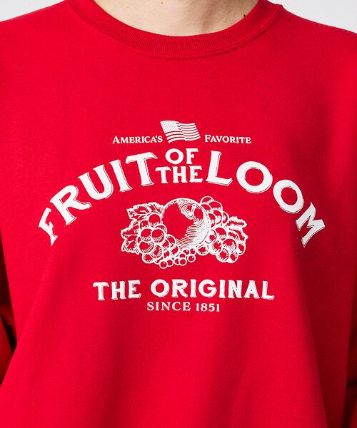 ABAHOUSE / アバハウス スウェット | 【FRUIT OF THE LOOM】PRINT SWEAT5/プリントロゴ/ユ | 詳細11
