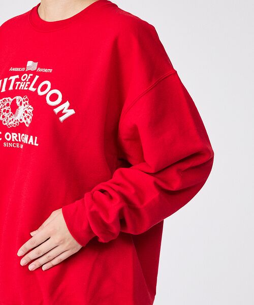 ABAHOUSE / アバハウス スウェット | 【FRUIT OF THE LOOM】PRINT SWEAT5/プリントロゴ/ユ | 詳細12