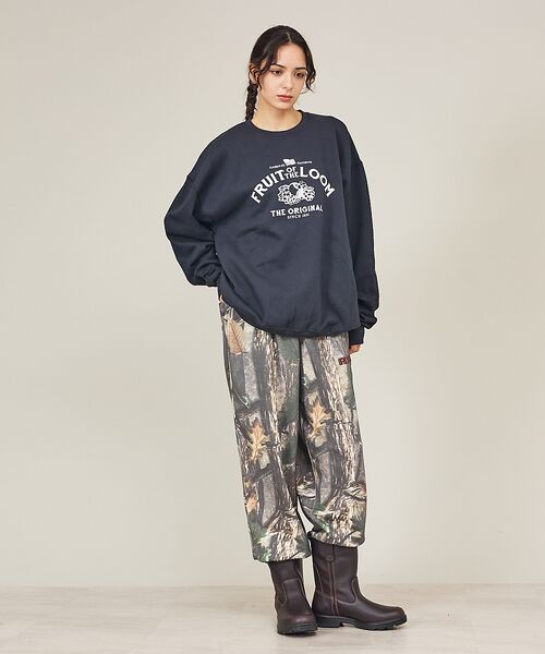 ABAHOUSE / アバハウス スウェット | 【FRUIT OF THE LOOM】PRINT SWEAT5/プリントロゴ/ユ | 詳細19