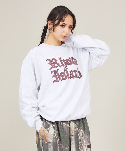 ABAHOUSE / アバハウス スウェット | 【FRUIT OF THE LOOM】PRINT SWEAT7/プリントスウェッ | 詳細1