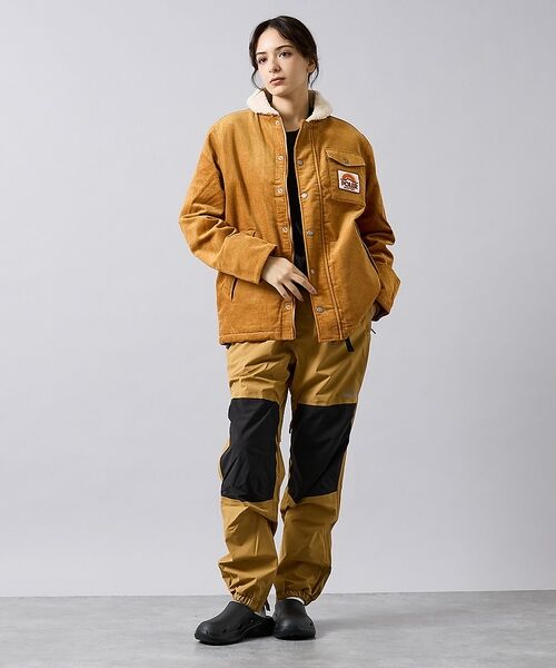 ABAHOUSE / アバハウス ブルゾン | 【POLER/ポーラー】CORDUROY BOA JK/コーデュロイ/ボア/ユニ | 詳細1