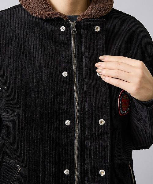 ABAHOUSE / アバハウス ブルゾン | 【POLER/ポーラー】CORDUROY BOA JK/コーデュロイ/ボア/ユニ | 詳細11