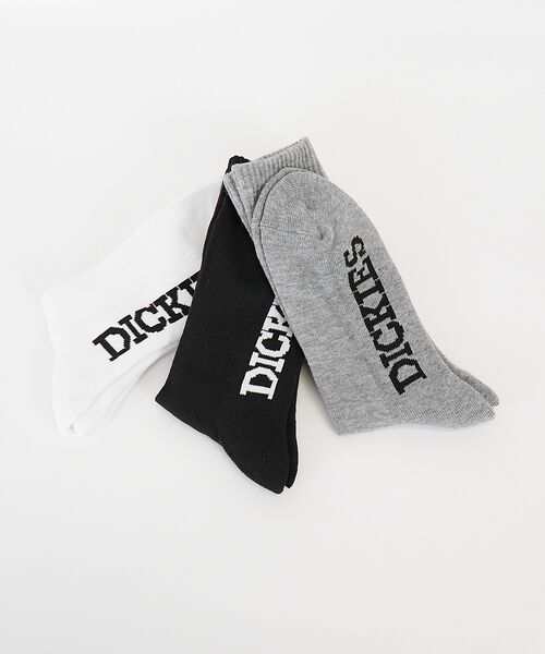 ABAHOUSE / アバハウス ソックス | 【Dickies / ディッキーズ】CDK3P3底パイルバックロゴソックス/ハイ | 詳細2