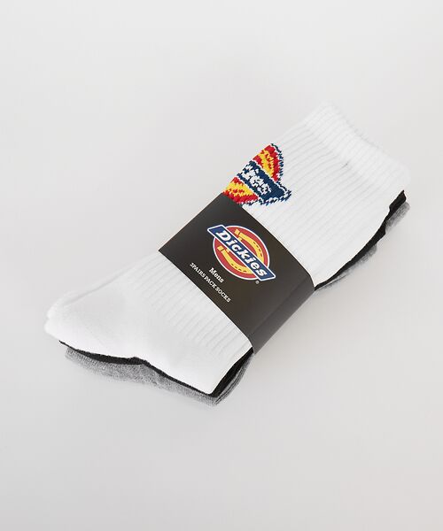 ABAHOUSE / アバハウス ソックス | 【Dickies / ディッキーズ】CDK3P3底パイルバックロゴソックス/ハイ | 詳細3
