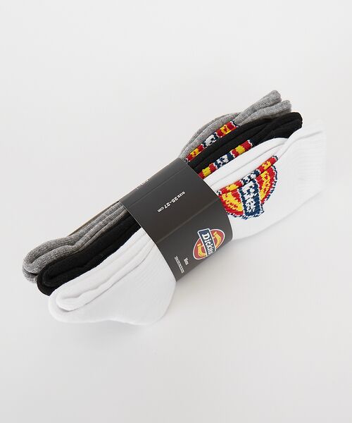 ABAHOUSE / アバハウス ソックス | 【Dickies / ディッキーズ】CDK3P3底パイルバックロゴソックス/ハイ | 詳細4