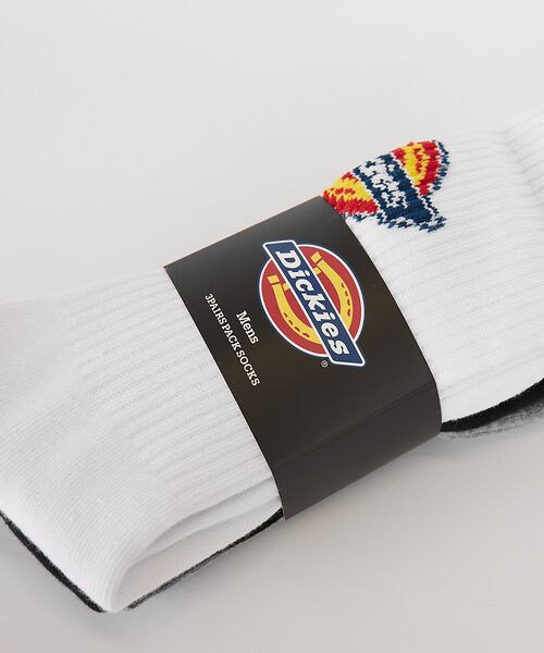 ABAHOUSE / アバハウス ソックス | 【Dickies / ディッキーズ】CDK3P3底パイルバックロゴソックス/ハイ | 詳細5
