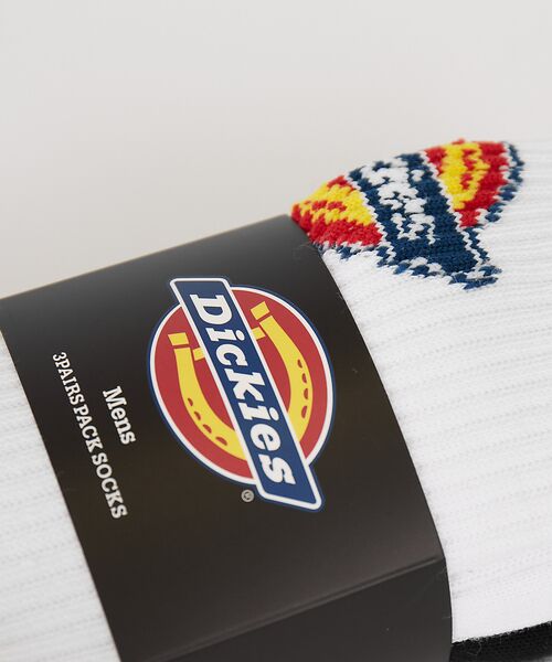 ABAHOUSE / アバハウス ソックス | 【Dickies / ディッキーズ】CDK3P3底パイルバックロゴソックス/ハイ | 詳細6