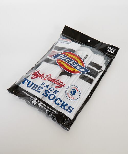 ABAHOUSE / アバハウス ソックス | 【Dickies / ディッキーズ】CDK3Pチューブラインソックス【WEB限定 | 詳細7