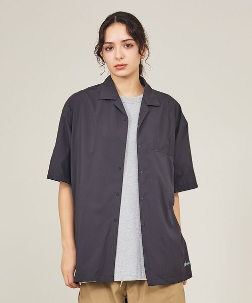 ABAHOUSE / アバハウス シャツ・ブラウス | 【NANGA /ナンガ】N2610-1J120A / PLC エクスカーション（ブラック）
