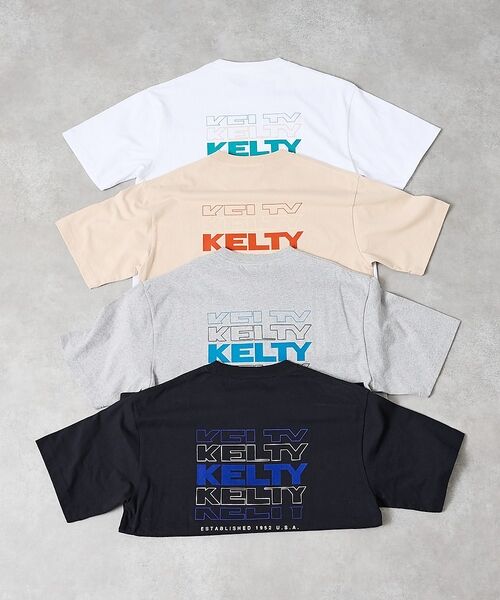 ABAHOUSE / アバハウス Tシャツ | 【KELTY / ケルティ】Back Typo Logo T-Shirt / バ | 詳細1