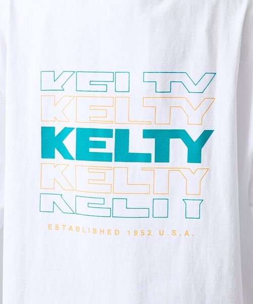 ABAHOUSE / アバハウス Tシャツ | 【KELTY / ケルティ】Back Typo Logo T-Shirt / バ | 詳細7