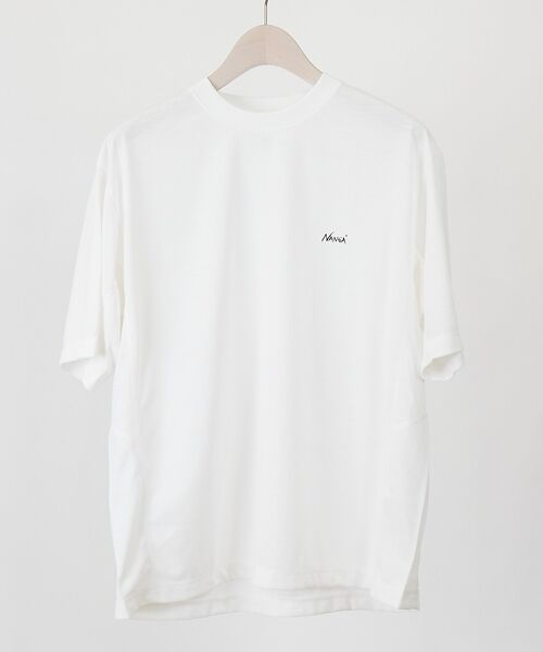 ABAHOUSE / アバハウス Tシャツ | 【NANGA/ナンガ 】DRY MIX PIVOT SLEEVE TEE/ ロゴ | 詳細1