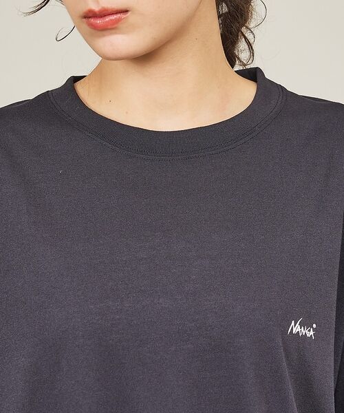 ABAHOUSE / アバハウス Tシャツ | 【NANGA/ナンガ 】DRY MIX PIVOT SLEEVE TEE/ ロゴ | 詳細11