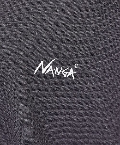 ABAHOUSE / アバハウス Tシャツ | 【NANGA/ナンガ 】DRY MIX PIVOT SLEEVE TEE/ ロゴ | 詳細13
