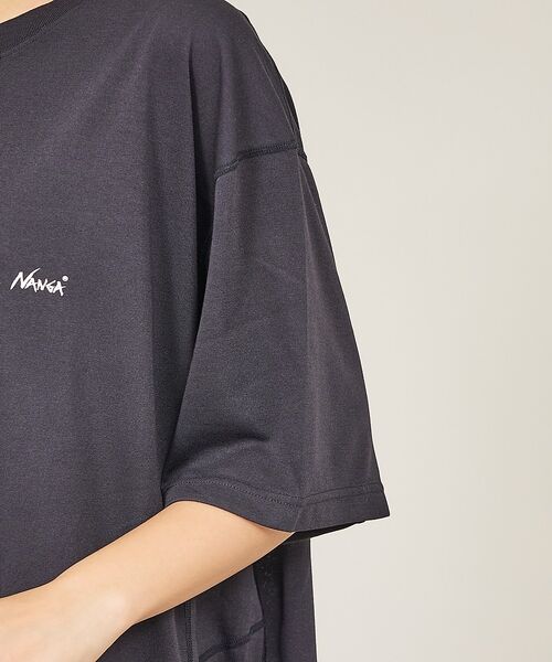 ABAHOUSE / アバハウス Tシャツ | 【NANGA/ナンガ 】DRY MIX PIVOT SLEEVE TEE/ ロゴ | 詳細14