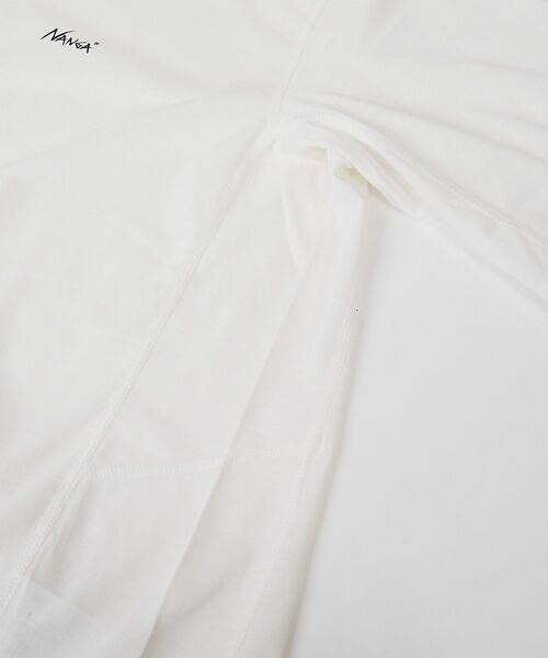 ABAHOUSE / アバハウス Tシャツ | 【NANGA/ナンガ 】DRY MIX PIVOT SLEEVE TEE/ ロゴ | 詳細3
